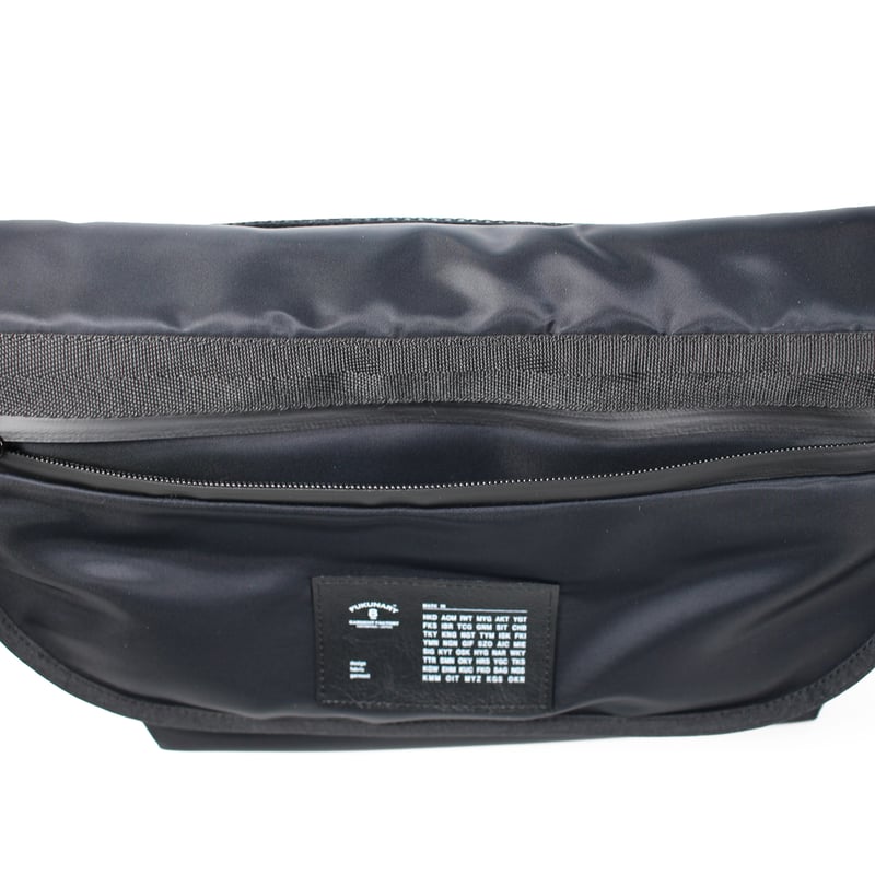 F018 メッセンジャーバッグ S / MA-1 ブラック | FUKUNARY