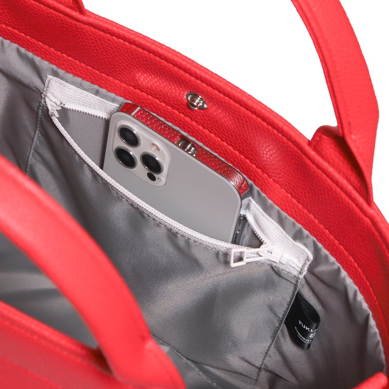 E138 トートバッグ / レッド | FUKUNARY