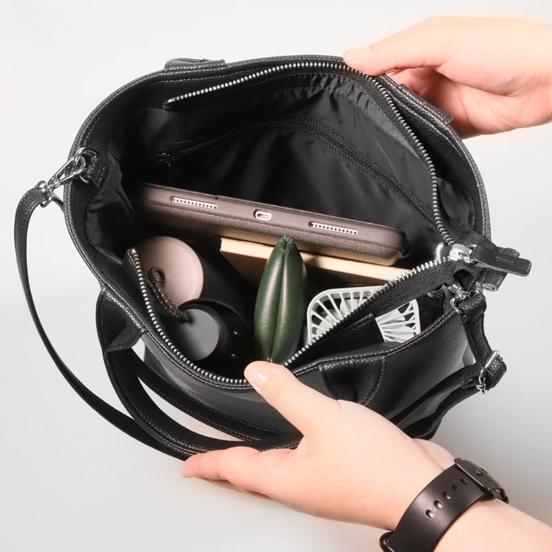 E137 2WAYバッグ / ブラック | FUKUNARY