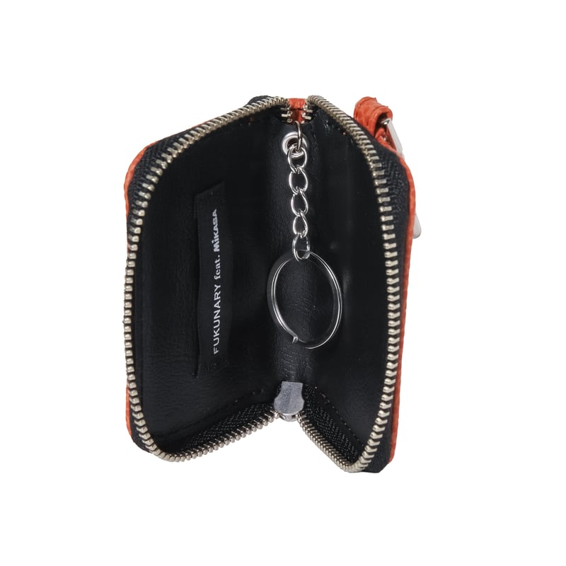 ML131 スマートキーケースS / 本革バスケ オレンジ | FUKUNARY