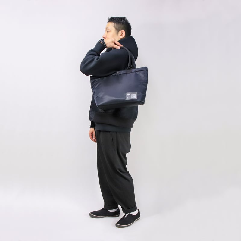 F031 トートバッグ / MA-1 ブラック | FUKUNARY
