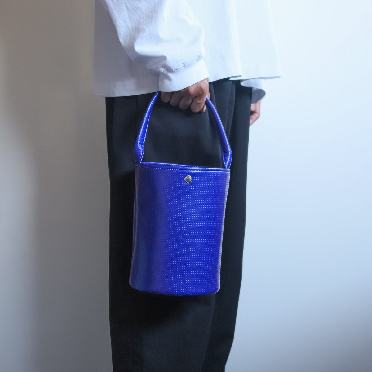 M136 バケットバッグ / ブルー | FUKUNARY M136 バケットバッグ / ブルー | FUKUNARY