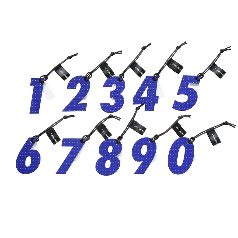 M059 バッグタグミニ / ブルー | FUKUNARY