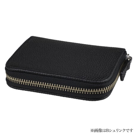 HL008-BK ミニマム財布 ブラック Bシュリンク / Gテンプル
