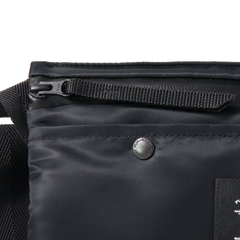 F007 サコッシュ / MA-1 ブラック | FUKUNARY