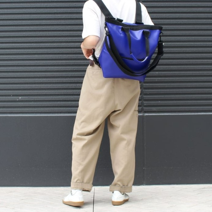 FUKUNARY⭐︎MIKASA 4WAYバッグ / エナメルブラック　リュック FUKUNARY⭐︎MIKASA 4WAYバッグ / エナメルブラックリュック