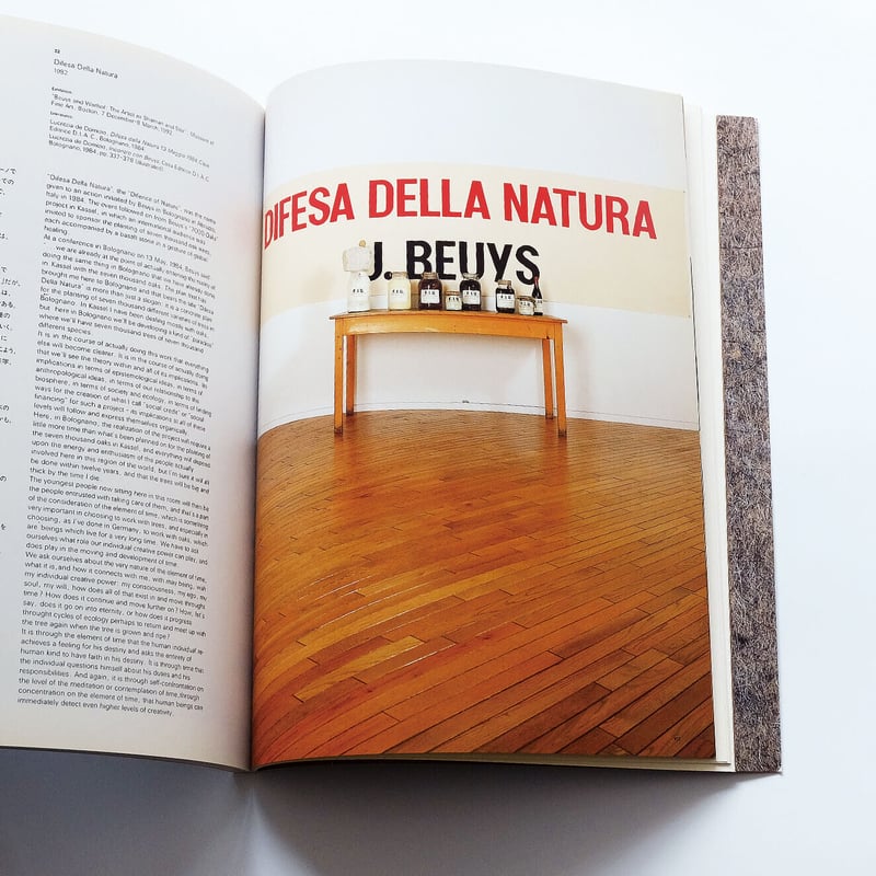 Joseph Beuys『with Fat and Felt』アートブック Josef Beuys with Fat and Felt | Book Ernest
