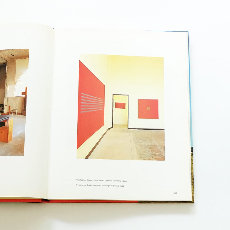 Donald Judd: Raume Spaces | Book Ernest