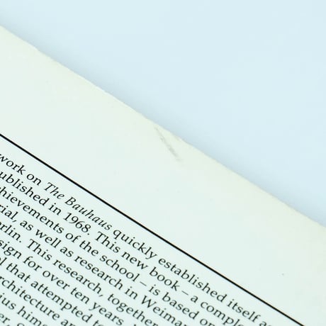 The Bauhaus Reassessed: Sources and design theory
