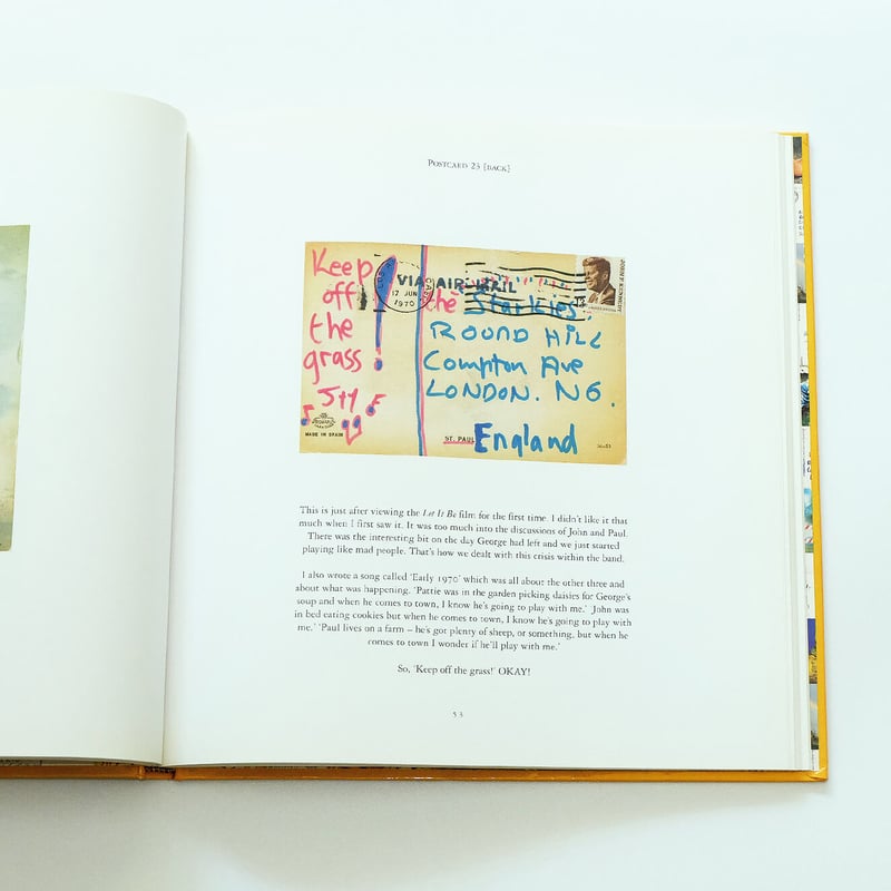 Postcards from the Boys by Ringo Starr | Book E