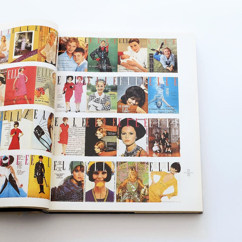 LES ANNEES ELLE 1945-2000 大型本 古書古本 dessin：Les Annees ELLE 1945-2000（エル,Filipacchi）