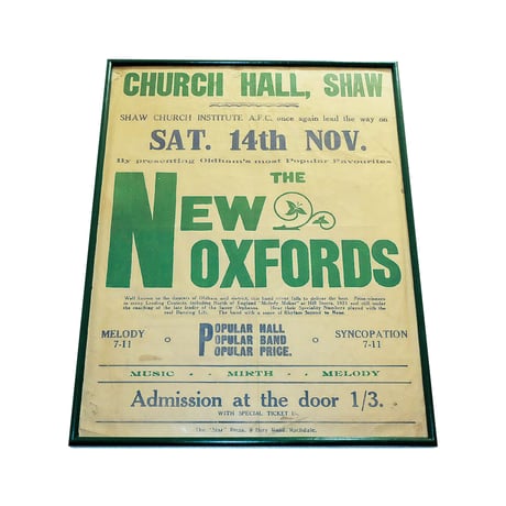 Party Information Poster / 60s Print
