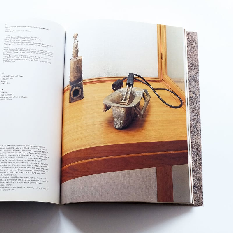 Joseph Beuys『with Fat and Felt』アートブック Josef Beuys with Fat and Felt | Book Ernest
