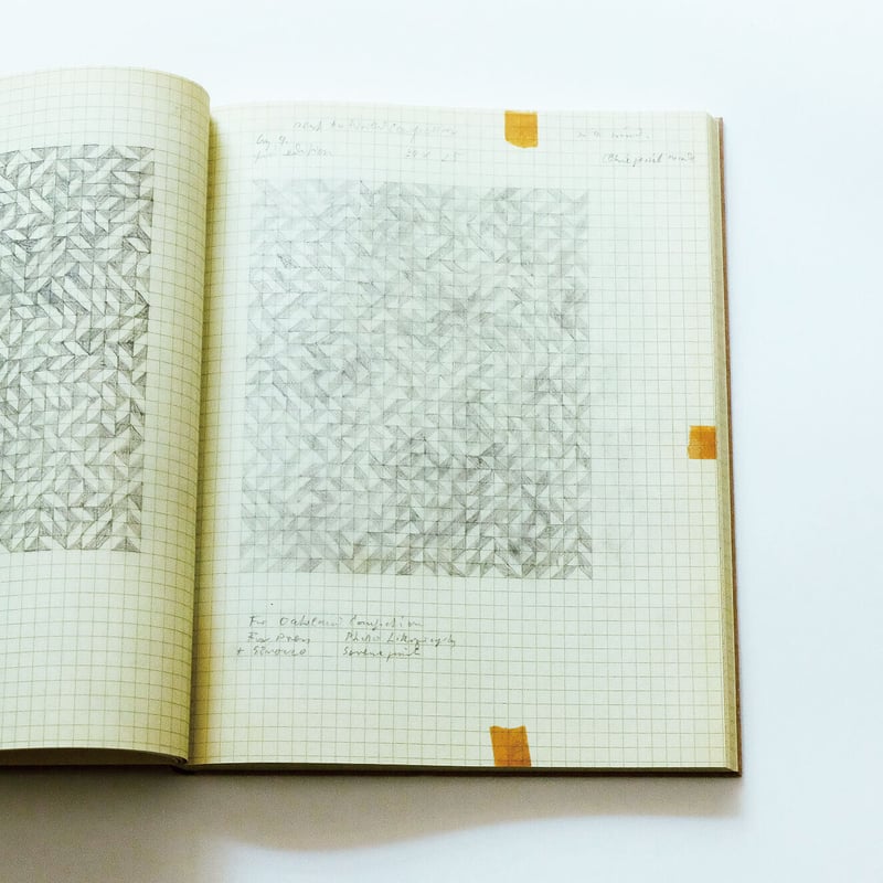 ANNページ Anni Albers: Notebook 1970-1980 | Book Ernest