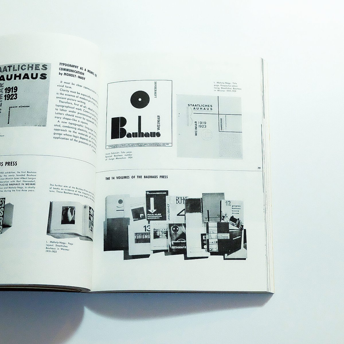 BAUHAUS 64ページ特集本 Bauhaus 1919-1928 | Book Ernest