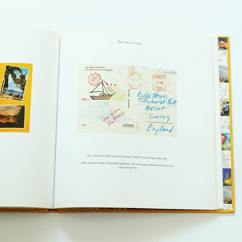 洋書 POSTCARDS FROM THE BOYS Ringo Starr Postcards from the Boys: Starr, Ringo: 9780811846134: Amazon