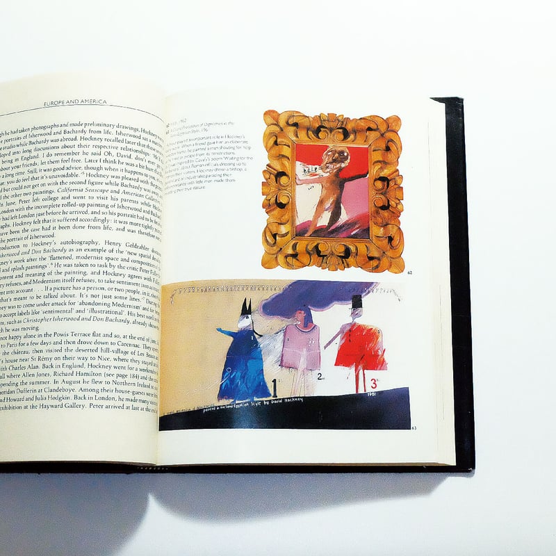 Portrait of David Hockney | Book Ernest