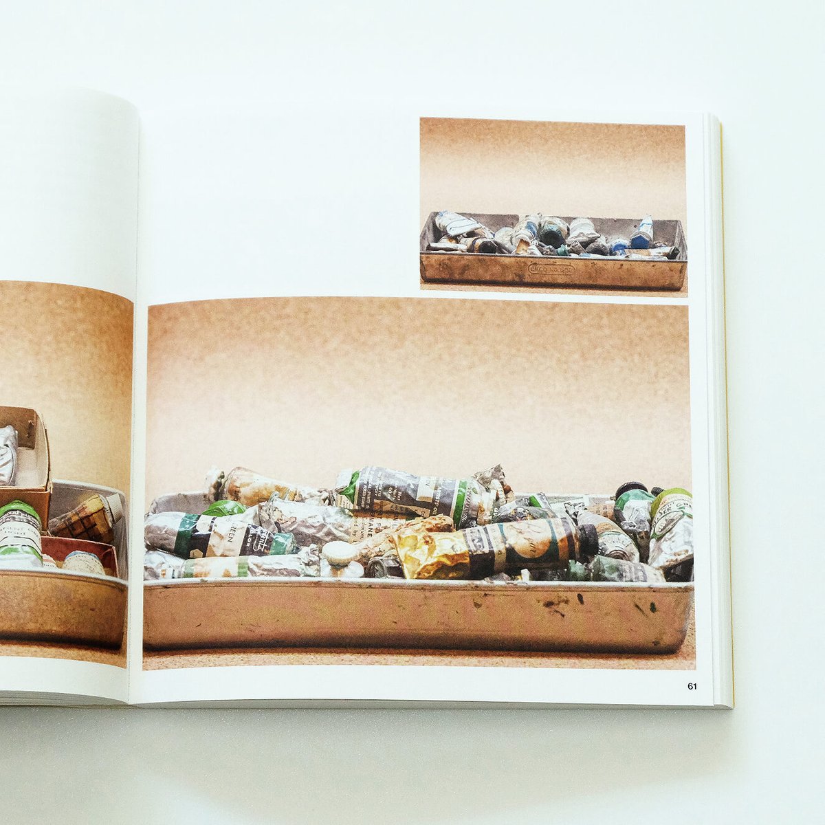 大久保作次郎、【春霞・甲斐の山里】、希少な大判額装用画集より、美品