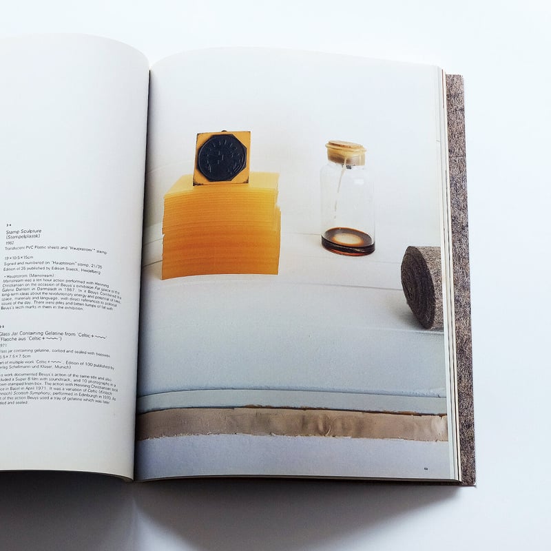 Josef Beuys with Fat and Felt | Book Ernest