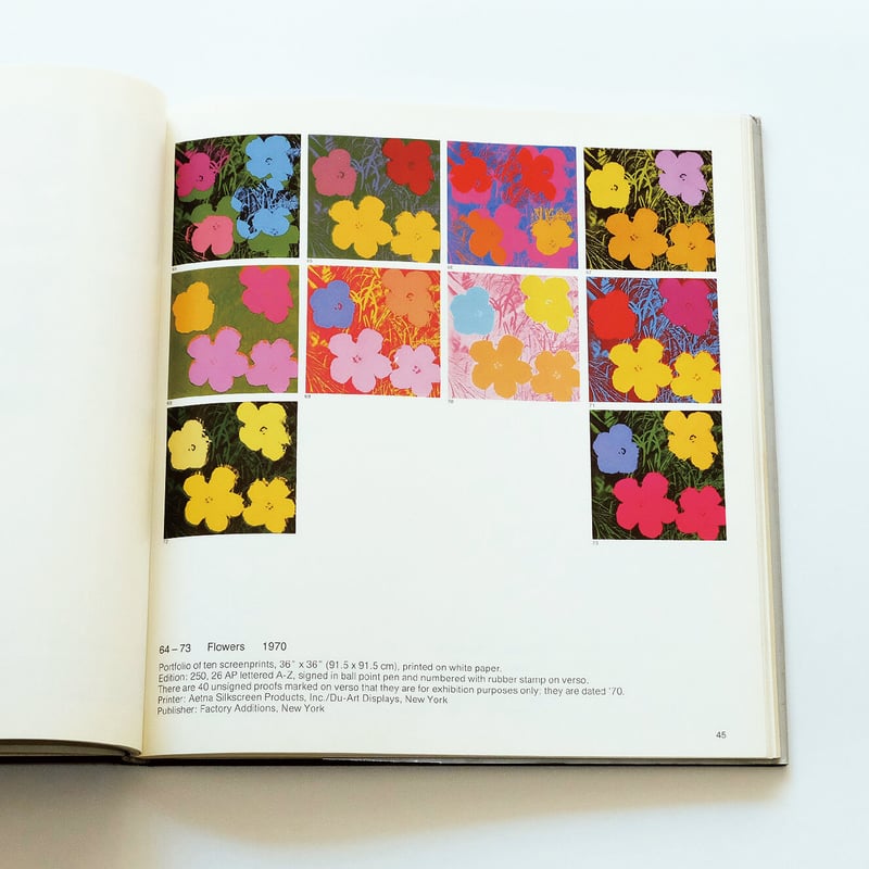 ANDY WARHOL PRINTS レゾネ 洋書　アンディ・ウォーホル 作品集 Andy Warhol Prints: A catalogue raisonne | Book