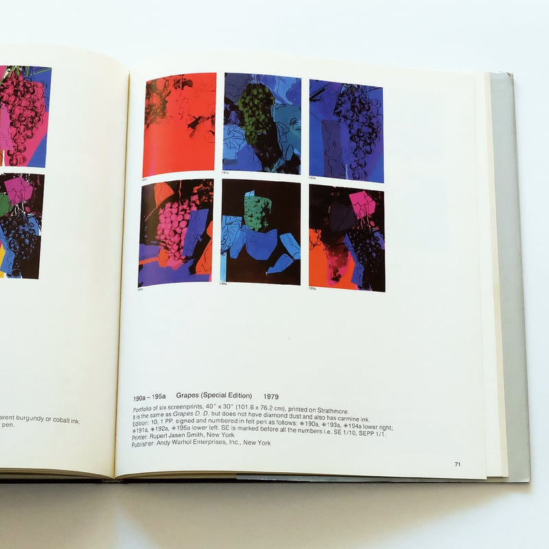 Andy Warhol Prints: A catalogue raisonne | Book