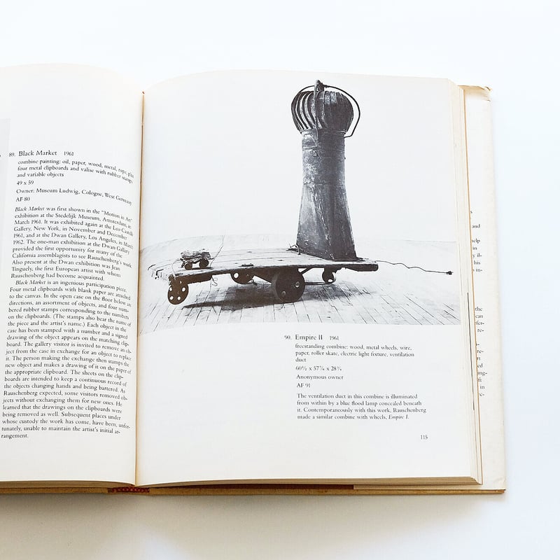 希少　貴重！　ラゥシェンバーグ画集 Robert Rauschenberg: National Collection of Fin