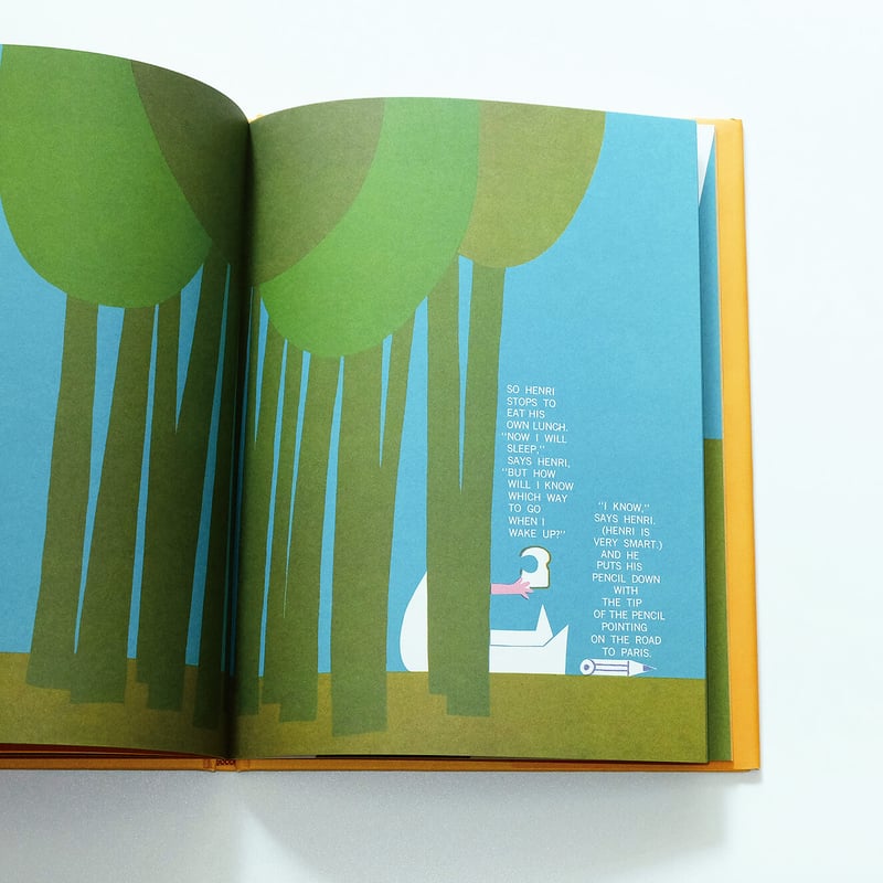 Henri′s walk to Paris: Illustrated by Saul Bass