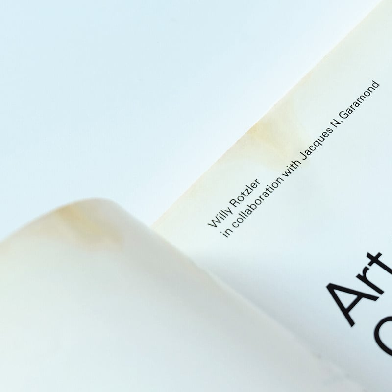 Art and Graphics by Willy Rotzler | Book Ernest