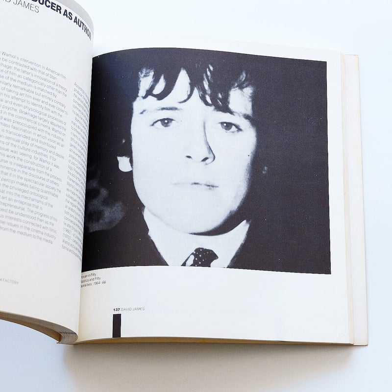 アート・デザイン・音楽 ANDY WARHOL, CINEMA Andy Warhol: Film Factory | Book Ernest