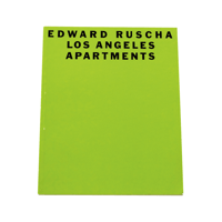 Edward Ruscha: Los Angeles Apartments