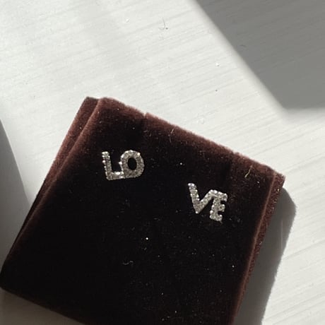 L.O.V.E. encounter pierce/ k14WG/pair