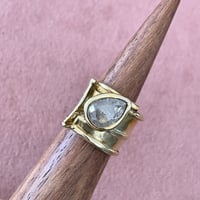 Salt'n Pepper Old rosecut Diamond ring