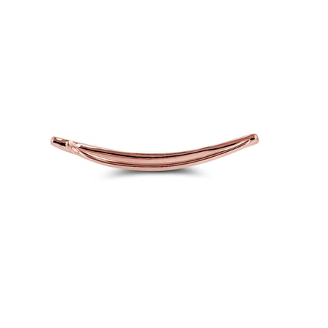 Tiny diamond streamline earcuff ダイヤモンドバーイヤカフK14PG