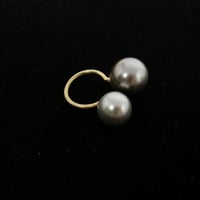 Twin Pearl Ring(LRG) - Southsea pearl