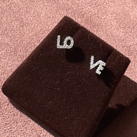 L.O.V.E. encounter pierce/ k14WG/pair
