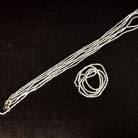 Freshwater baroque Pearl necklace/mobile strap 120cm