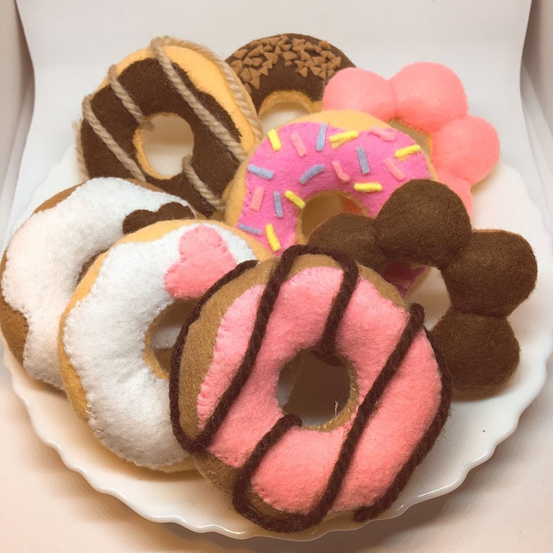 フェルトドーナツ＊おままごと | Calling On You