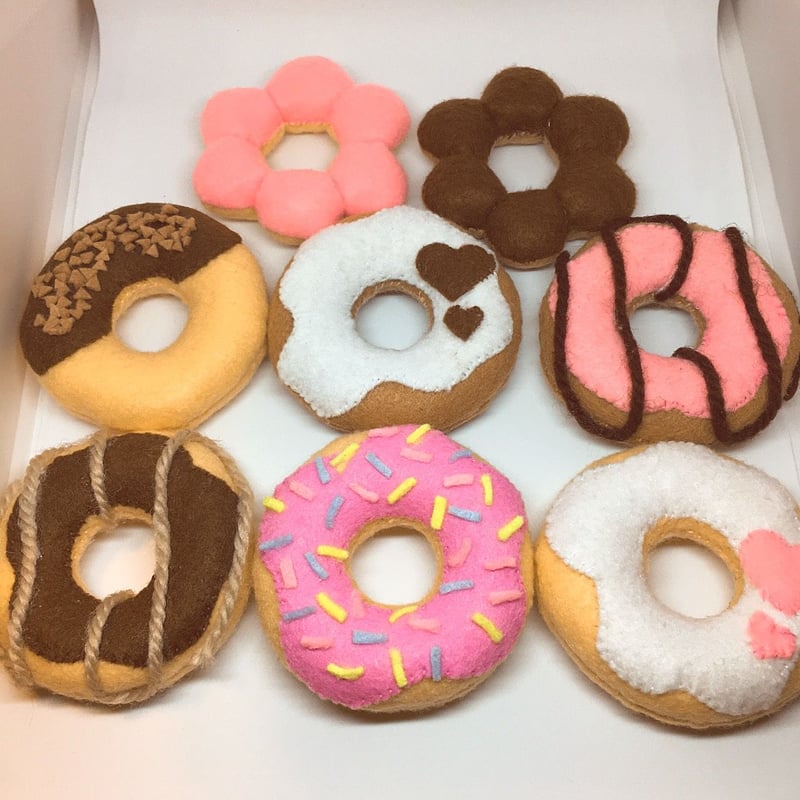 フェルトドーナツ＊おままごと | Calling On You