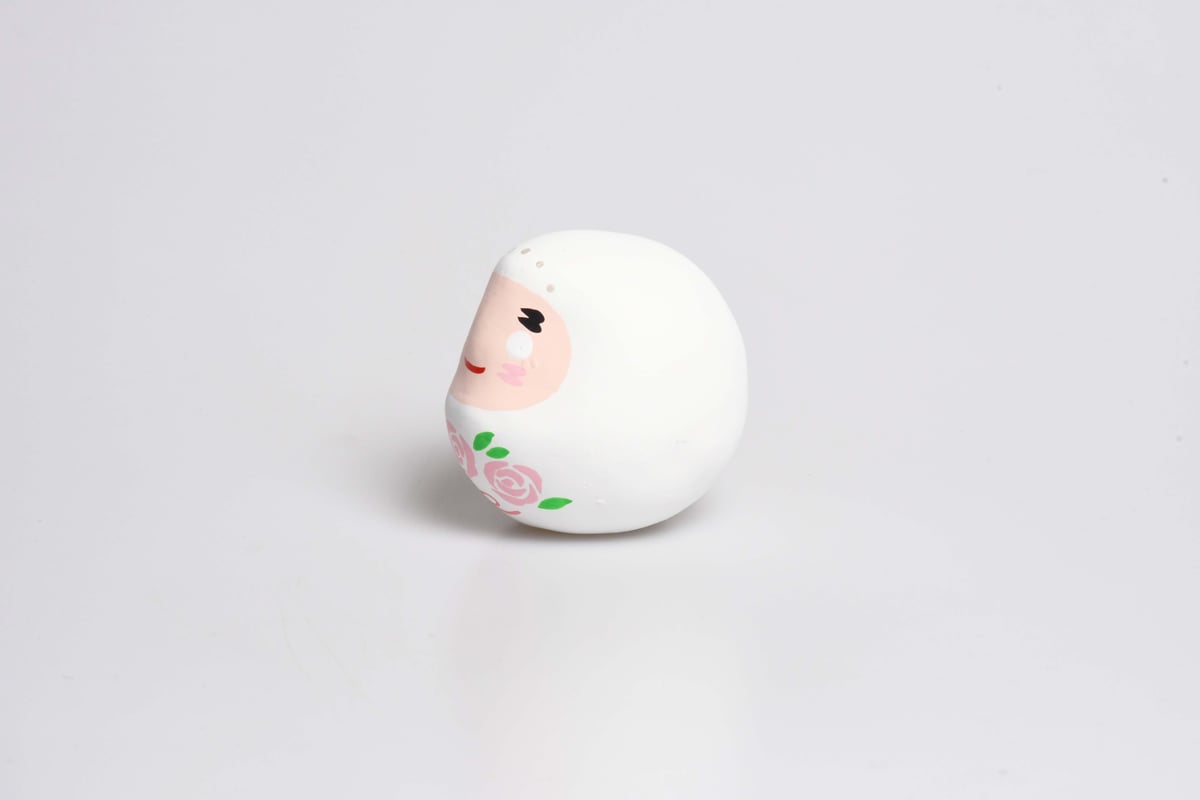 ウェディングだるま 新婦 Sサイズ | 白河だるま総本舗