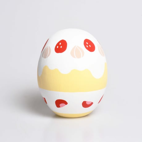 ハッピーバースデイだるま　ブルー　Mサイズ