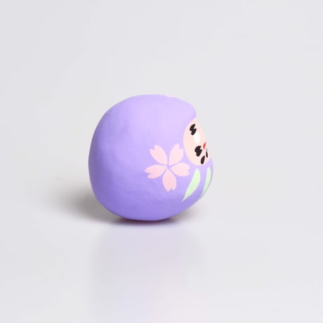 桜だるま　むらさき　Sサイズ