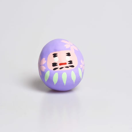 桜だるま　むらさき　Sサイズ