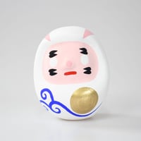 干支だるま「ウサギ」　M