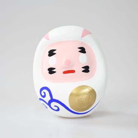 干支だるま「ウサギ」　M