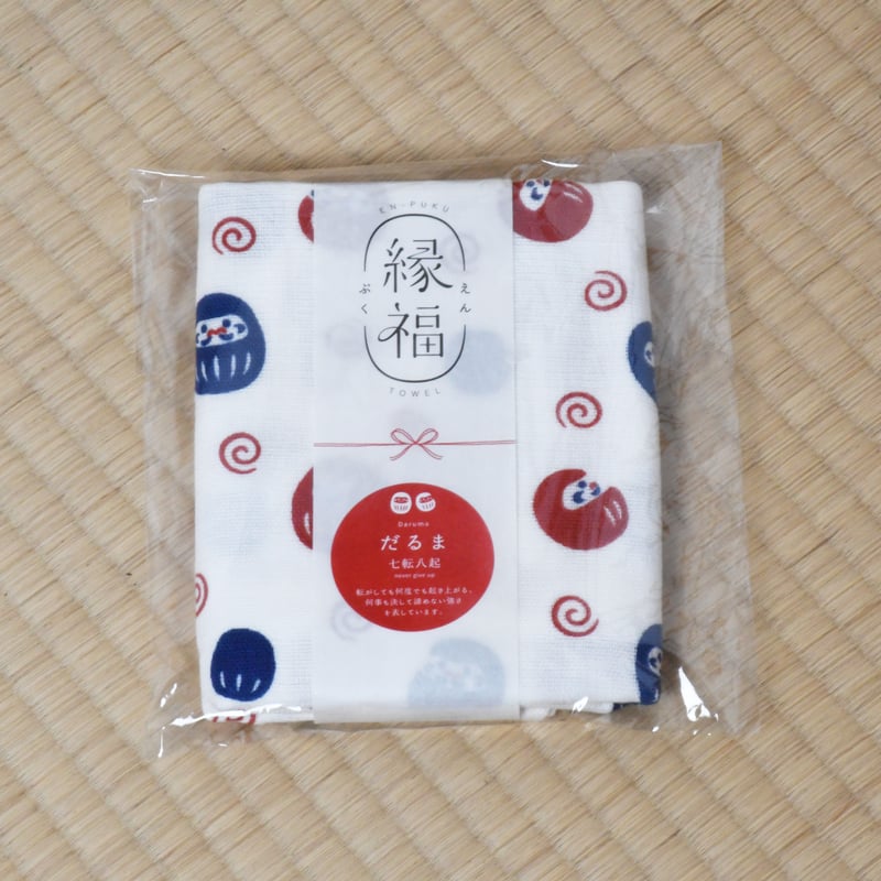 縁福タオル だるま 七転び八起き | 白河だるま総本舗