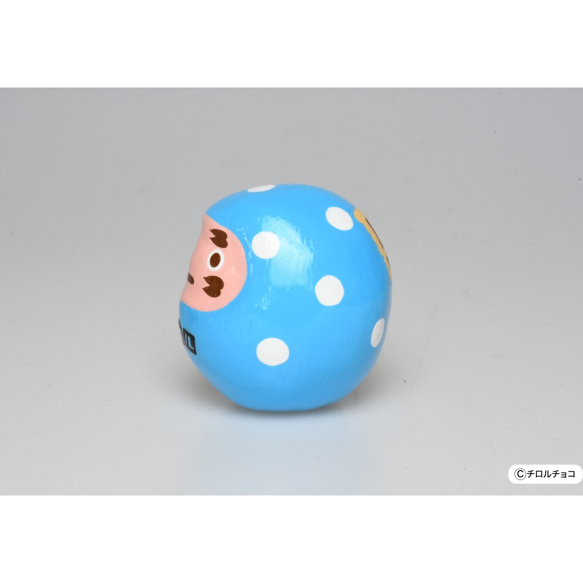 チロル豆だるま ビス ブルー | 白河だるま総本舗