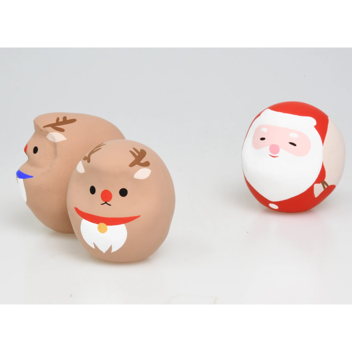 青トナカイだるま Sサイズ | 白河だるま総本舗