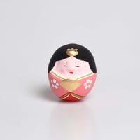 お雛様だるま　女雛　Sサイズ