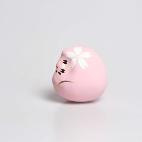 桜だるま　ピンク　Sサイズ