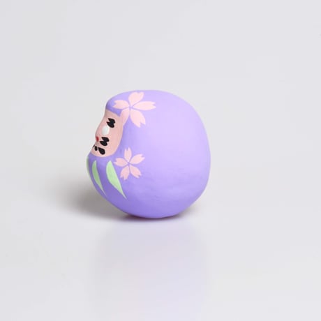 桜だるま　むらさき　Sサイズ